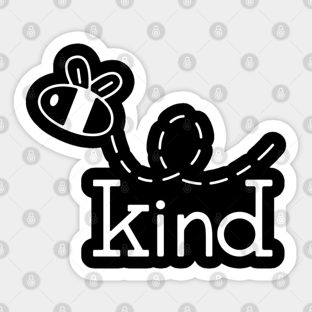 Bee Kind Sticker by TheMoodyDecor